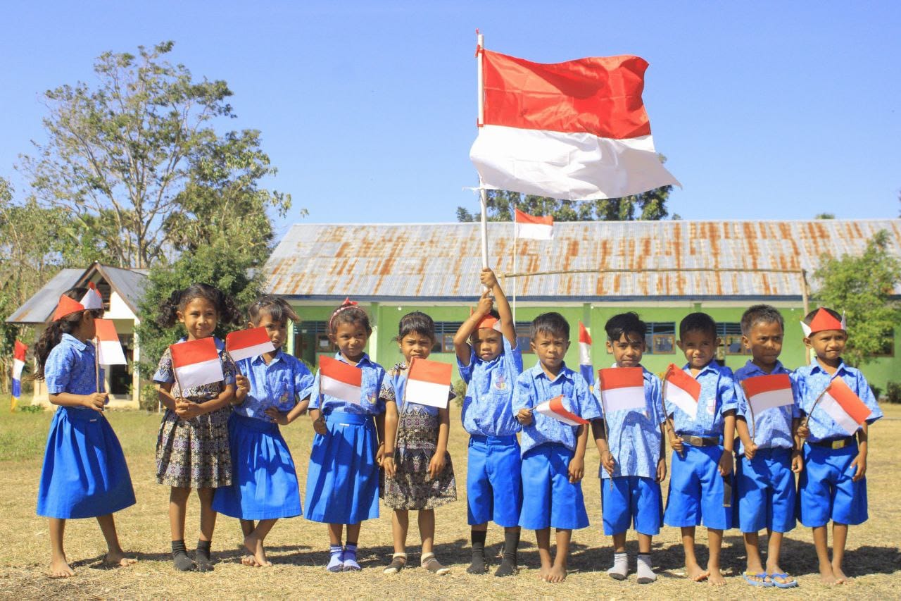 Anak-Anak PAUD Tunas Bangsa Desa Mayoa Poso